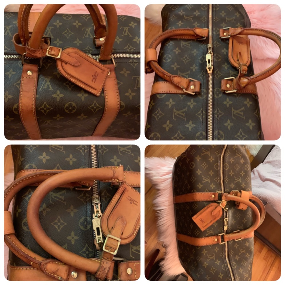 Authentic Louis Vuitton 50 Keepall bag - Picture 4 of 8